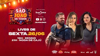 São João de Todos - LIVE Renno, Noda de Caju - Canal Rural | #FiqueEmCasa e Cante #Comigo