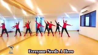 Everyone Needs A Hero - Line Dance || Demo || Beauty LD Sunrise || Mei2 LD Class