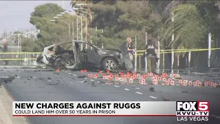 Prosecutors add charges in crash involving ex-Raiders player Ruggs