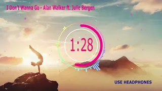 I Dont Wanna Go - Alan Walker & Julie Bergan (8D Audio)