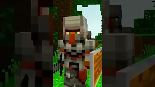 How to make villagers as guard in minecraft | #shorts | #shortsvideo | @UntemperLegends