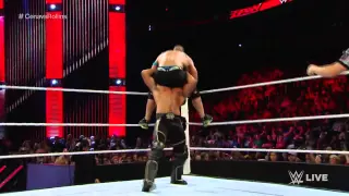 Seth Rollins vs John Cena WWE United States Championship Match Raw July 27 2015 HD