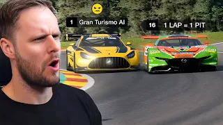 Can I Beat GT7's AI Whilst Pitting EVERY LAP?