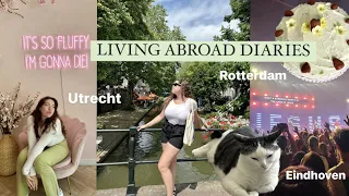 LIVING ABROAD DIARIES || days in my life in Eindhoven, Rotterdam and Utrecht ~ HILLSONG LIVE