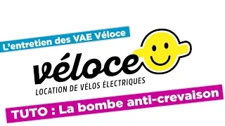 L'entretien du VAE Véloce : la bombe anti-crevaison