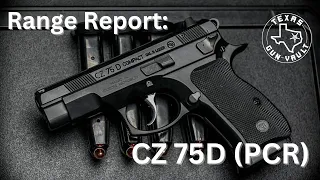 Range Report: CZ 75D Compact (PCR - Police Czech Republic)