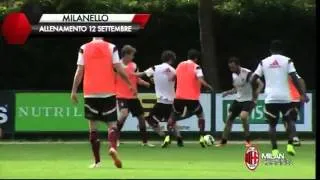 Milanello Allenamento 12-09-2014