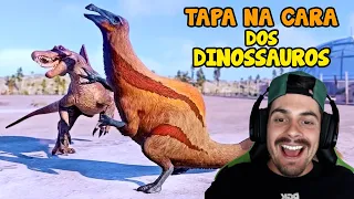 DEINOCHEIRUS, THE DINOSAUR THAT SLAPS IN THE FACE!! [ React ] Jurassic World Evolution 2