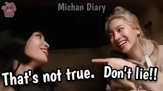 the moment when dahyun *exposed* momo's secret