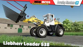 FS22 | Liebherr Loader 538 - Farming Simulator 22 New Mods Review 2K60