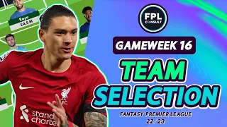 FPL GW16 TEAM SELECTION | BEST ONE WEEK PUNT! | Fantasy Premier League Tips 2022/23