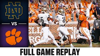 Notre Dame vs. Clemson Full Game Replay | 2023 ACC Football