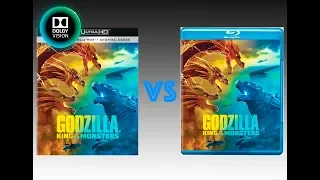 ▶ Comparison of Godzilla King of the Monsters 4K (2K DI) Dolby Vision vs Regular Version