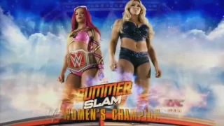 Summerslam 2016 Matchcard   Women's Championship Match   Sasha Banks vs Charlotte  -wwe womens