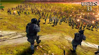 35,000 MODERN SOLDIERS & ROMAN GENERALS vs 1,500,000 EVILS | Ultimate Epic Battle Simulator 2 UEBS 2