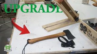 3 Upgrades to Improve the $15 Hatchet from Harbor Freight