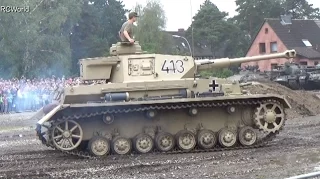 Stahl auf der Heide 2014 ♦ Panzer IV 4 G Wehrmacht German Medium Tank in Action WW2 HD