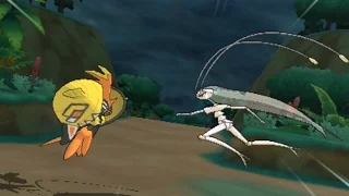 Pokemon Moon Cutscene - Tapu Koko vs. Pheromosa (UB-02 Beauty)