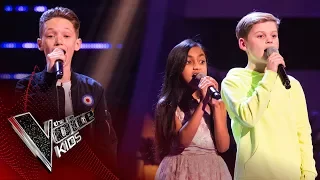 Devon, Leah, Lewis - 'Thinking Out Loud': Battles | The Voice Kids UK 2017