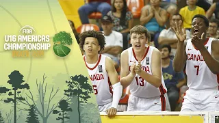 Canada v Brazil - FIBA U16 Americas Championship 2019 [POR]