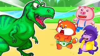 Dinosaurs Come To Life Song 🦖 Funny Kids Songs And Nursery Rhymes | Kids Cartoon by Lucky Zee Zee