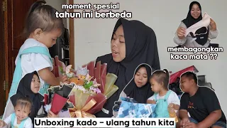 Unboxing kado - ulang tahun kita ⁉️