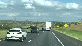 Driving Into San Antonio, Texas