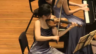 Mozart Piano Trio in G. K. 496. played by Clara Trio (Filmed by SiMon)