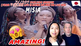MISIA-アイノカタチ feat.HIDE GReeeeN（from 平成武道館 LIFE IS GOING ON AND ON Live Ver. |Dutch Couple REACTION
