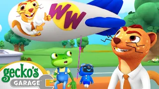 Balloon Tyres | Gecko's Garage | Moonbug Kids - Play and Learn