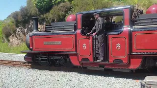 David Lloyd George departing Tan-Y-Bwlch on the Ffestiniog Railway: Thursday 1st June 2023