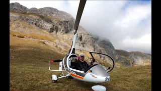 [Dlouhý klip] Cesta do podzimní Francie vírníky AUTOGYRO