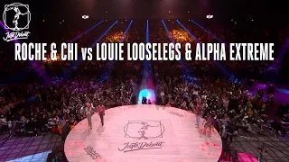 Locking Best 16 - Juste Debout 2018 - Roche & Chi vs Louie Looselegs & Alpha Extreme