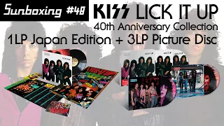 Unboxing the KISS - Lick It Up 40th Anniversary 1LP Japan Edition + 3LP Picture Disc (Sunboxing #48)