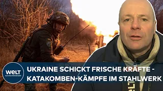 UKRAINE-KRIEG: Brutaler Häuserkampf in Bachmut - Wagner-Söldner kämpfen sich voran | WELT Analyse