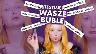 To był koszmar 😱 Testuję WASZE BUBLE