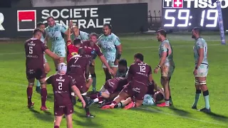 TOP 14 - Essai de Federico MORI (UBB) - Union Bordeaux Bègles - RC Toulon - Saison 2022/2023