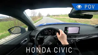 Honda Civic e:HEV 184 KM Sport (2023) - POV Drive | Project Automotive