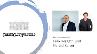 ZU GAST IM PRESSECLUB: Felix Magath und Harald Kaiser