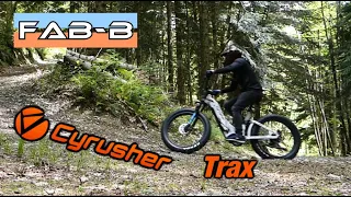 Test VTT électrique Cyrusher Trax 1/2 : Route, pistes et premières sensations