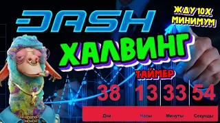 DASH - ХАЛВИНГ⚠️Через 38 дней!!!Актуальные Новости О Криптовалюте/Жду бешеные иксы по DASH