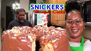 Snickers Pound Cake | This Is a Diet Buster For Sure!😮 | It's Some Kinda Good!!!