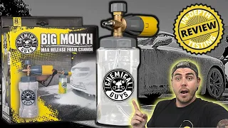 Chemical Guys BIG MOUTH Foam Cannon Review! Is it worth $90? | Car Wash Foam Cannon Test and Review!