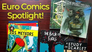 BLAKE & MORTIMER; Bilal; THE MOTHERLESS OVEN; Brecht Evens; SHERLOCK HOLMES : Recent European Reads!