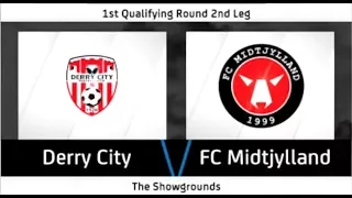 HIGHLIGHTS: Derry City 1-4 FC Midtjylland