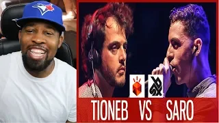 TIONEB vs SARO 2017 Grand Beatbox LOOPSTATION Battle FINAL - REACTION