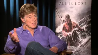 All is Lost Interview: Robert Redford Sits Down with Sasha Perl-Raver