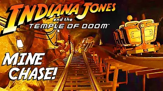 ESCAPE THE MINES! Indiana's Roller Coaster Adventure! POV