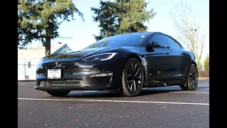 2022 Tesla Model S Plaid Buyers Guide Demo Drive and Supercharging Information