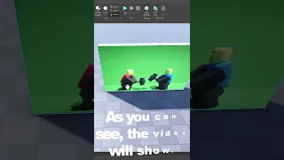 How to use Videos in Roblox Studio
